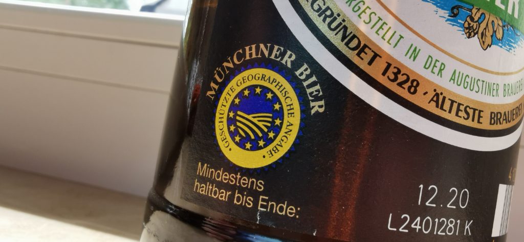 Münchner Bier GGA 原産地名称保護制度マーク