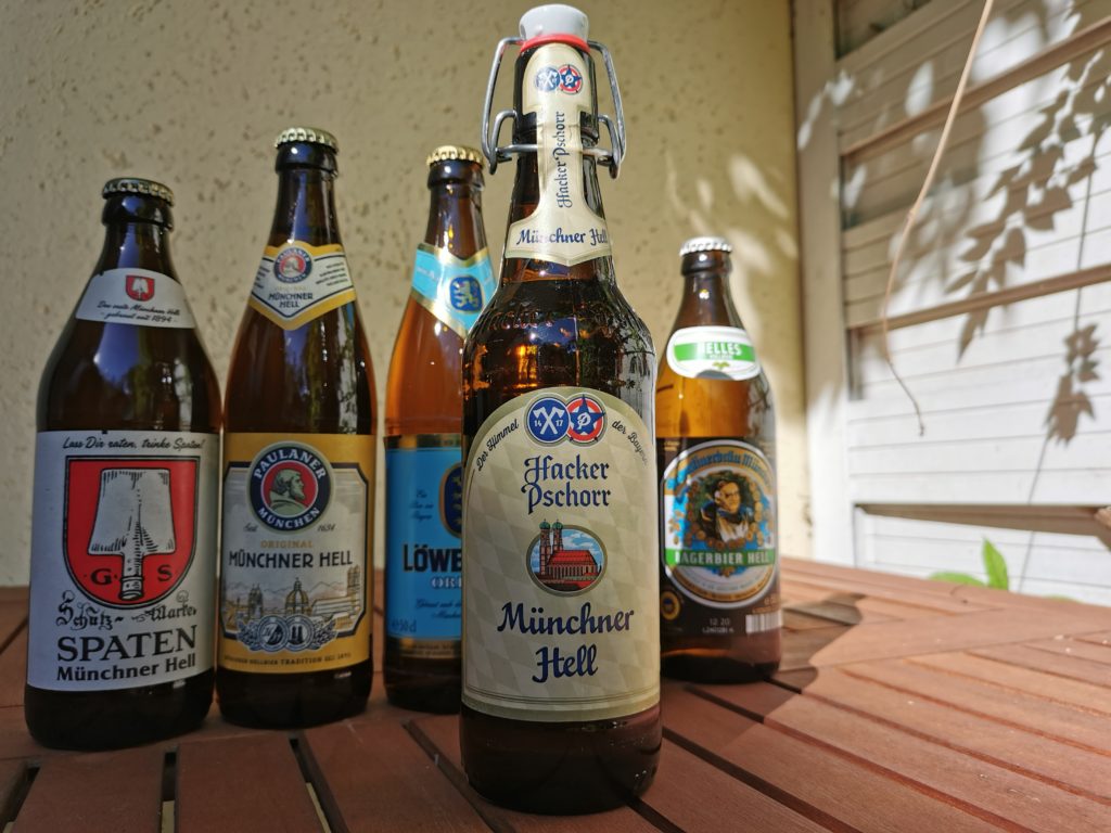 6 Münchner Bier Hacker Pschorr