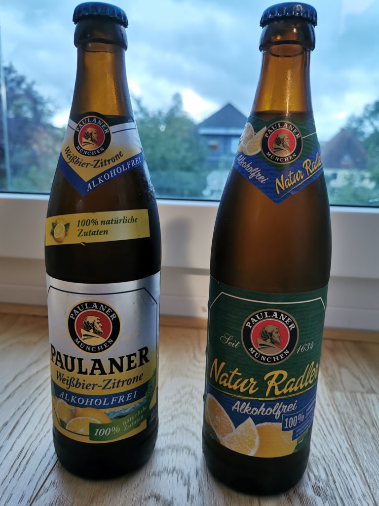 Paulaner Alkoholfrei Radler und Weissbier-Zitrone