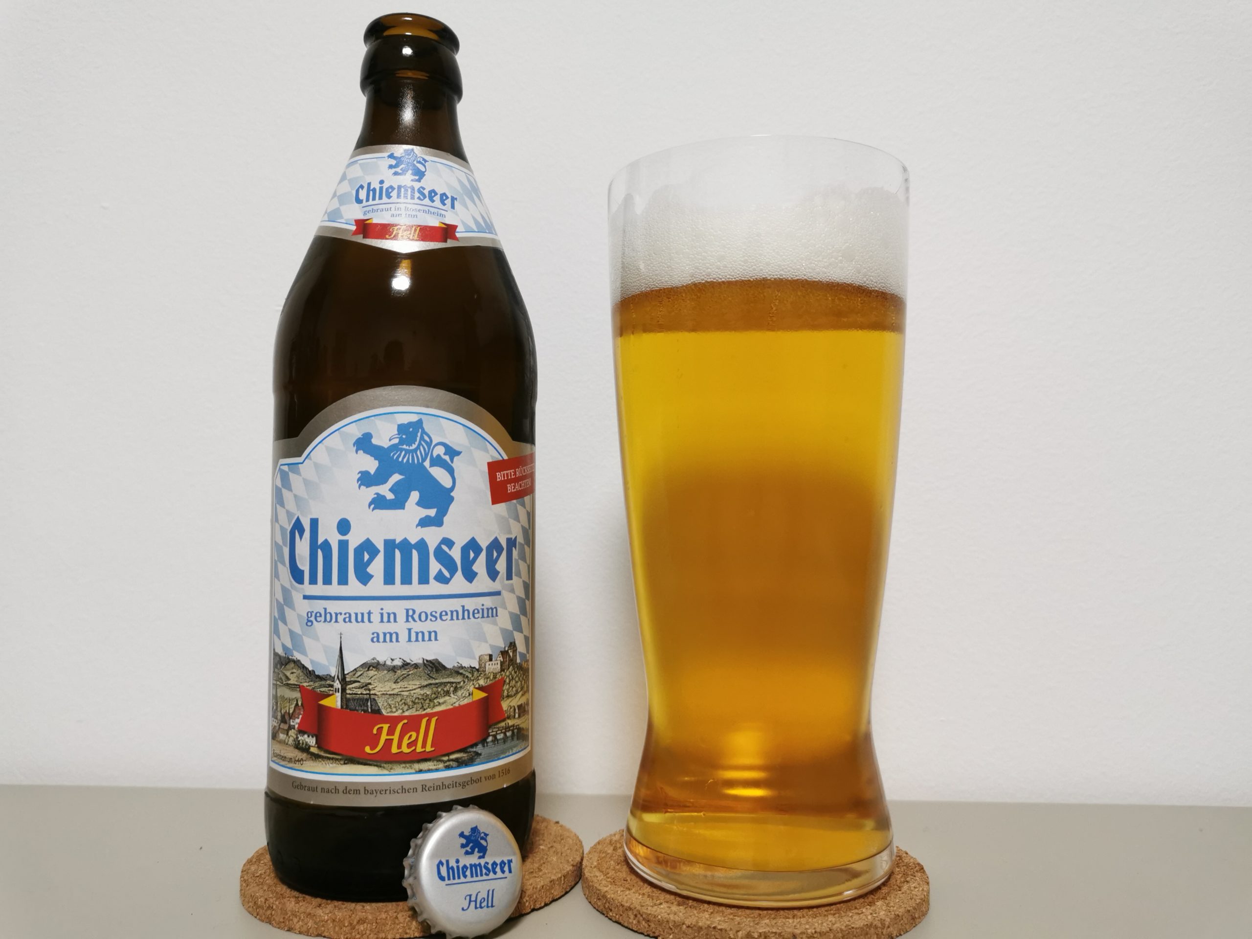 ローゼンハイム（Rosenheim）の醸造所Chiemseerヘレスの紹介＆おすすめ（キームゼーアー）
