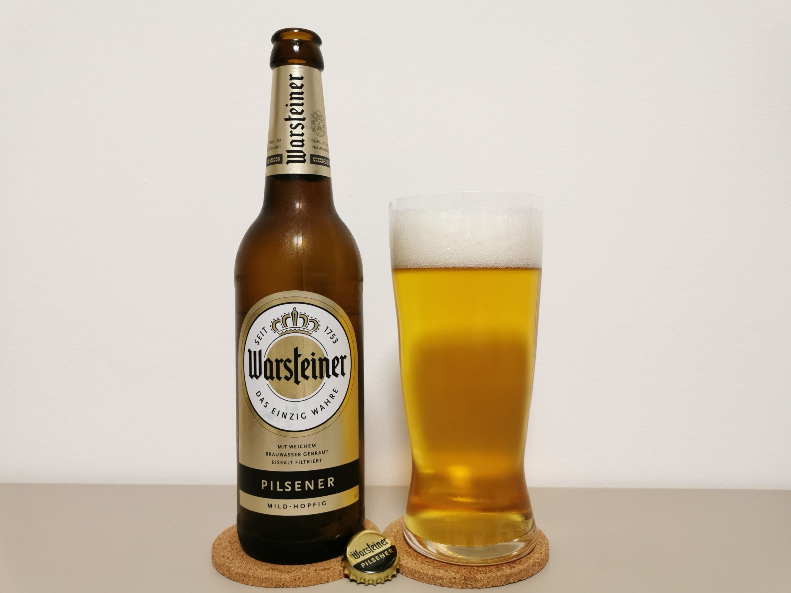 日本でも人気のドイツビールWarsteiner Pilsenerを紹介＆おすすめ（ヴァルシュタイナー）